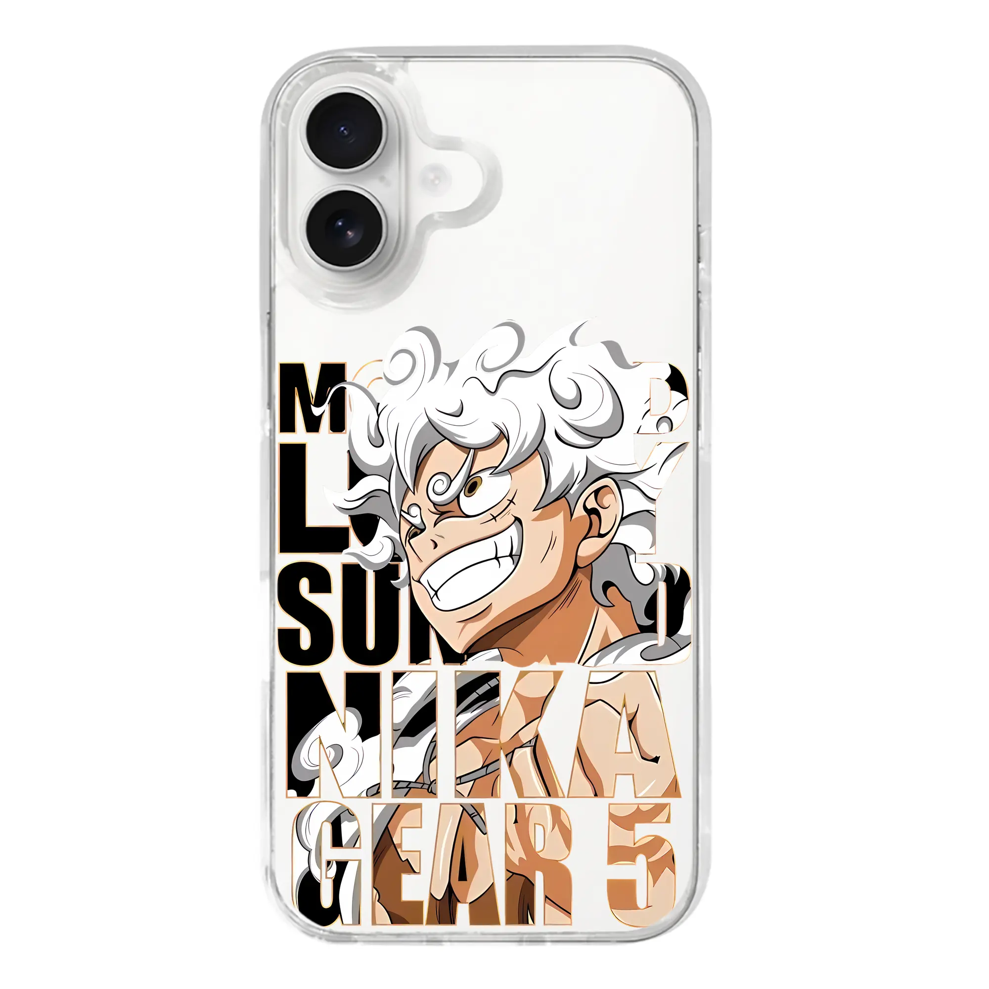 ワンピース グッズ モンキー・D・ルフィ - iPhone 17シリーズ 透明スマホケース – 薄型・耐衝撃・精密フィット保護カバー